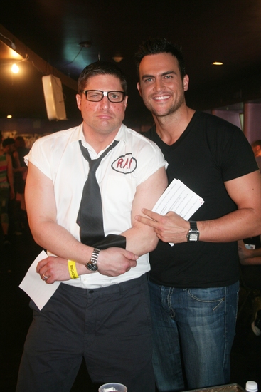 Christopher Sieber and Cheyenne Jackson Photo